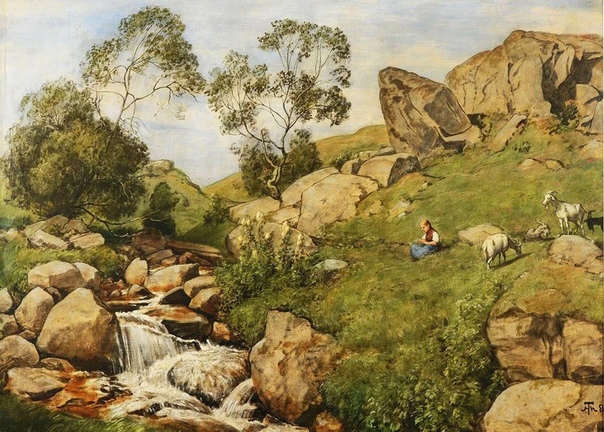 Hans Thoma (Ганс Тома немецкий художник и график. Родился в 2 октября 1839 года в германском городке Бернау. В самом начале обучался ремеслу у литографщика, а затем в 1859 году поступил в